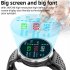 P30 Smart Watch Airbag Air Pump Accurate Blood Pressure Oxygen Heart Rate Body Temperature Monitoring Smartwatch black light brown leather belt
