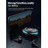 P36 Tws Bluetooth compatible Gaming Headset Binaural Digital Display With Charging Bin Luminous Earbuds Headphones black