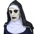 Halloween Nun Mask Full Head Cosplay Costume