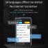 P40 Language Translator Device 135 Languages Real Time Translation Device with Online Offline Translation Black
