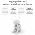 P40 Language Translator Device 135 Languages Real Time Translation Device with Online Offline Translation White