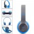 P47 Bluetooth Headset Foldable Wirless Stereo Earphone Support MP3 TF Card With Mic Widely Compatible Headphone  Matte black