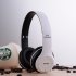 P47 Wireless Bluetooth Headphone Subwoofer Music Headset Head mounted Sports Gaming Earphones White