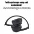 P47 Wireless Headsets On Ear Stereo Earphones Longer Playtime USB Charging For Smart Phone Computer Laptop White