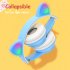 P47m Bluetooth 5 0 Headphones Big Cat Ear Wire controlled Gaming Headset Hifi Sports Earphones black