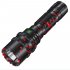 P50LED Aluminum Alloy Flashlight USB Charging Torch Light for Outdoor Camping P50 camouflage single flashlight