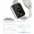 P6 Smart Bracelet Heart Rate Blood Pressure Health Waterproof Smart Watch Bluetooth Watch Wristband Fitness Tracker Pink
