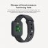 P70 Smart Watch Blood Pressure Heart Rate Monitor IP68 Fitness Bracelet Watch Women Men Smartwatch  Black