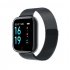 P70 Smart Watch Blood Pressure Heart Rate Monitor IP68 Fitness Bracelet Watch Women Men Smartwatch  Black