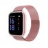 P70 Smart Watch Blood Pressure Heart Rate Monitor IP68 Fitness Bracelet Watch Women Men Smartwatch  Silver