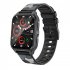 P73 Smart Watch 1 83 Inch Screen Fitness Smartwatch Heart Rate Blood Oxygen Monitor Waterproof Watch Black
