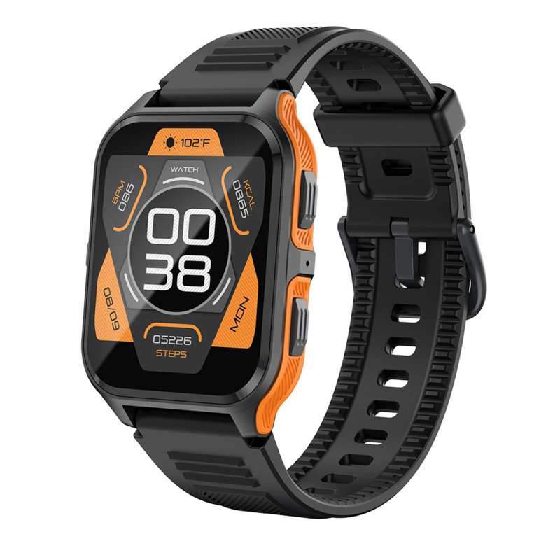 P73 Smart Watch 1.83 Inch Screen Fitness Smartwatch HR Blood Oxygen Monitor