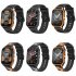 P73 Smart Watch 1 83 Inch Screen Fitness Smartwatch Heart Rate Blood Oxygen Monitor Waterproof Watch Black Orange