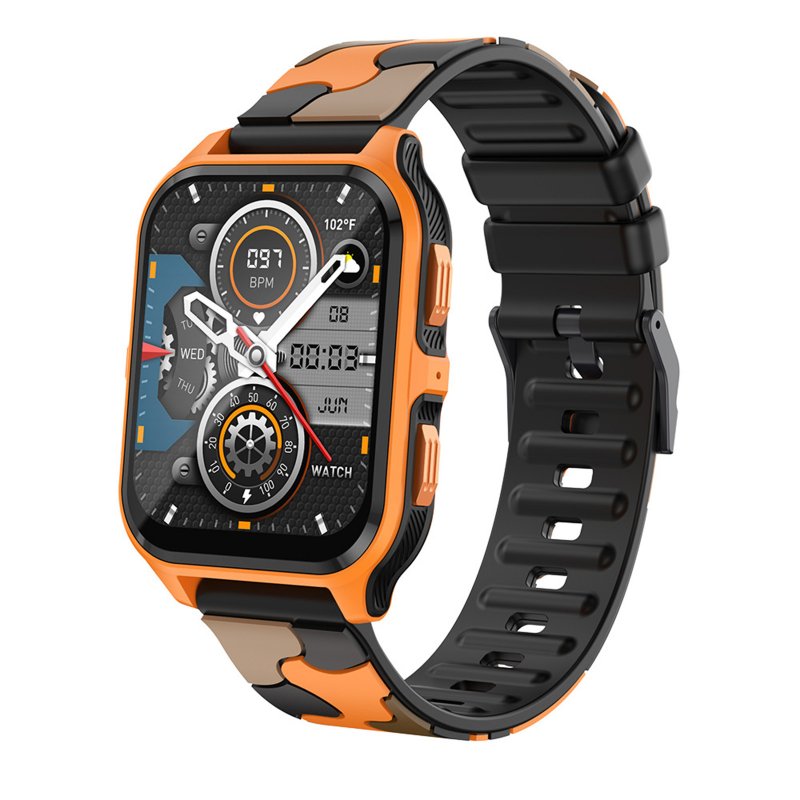 P73 Smart Watch 1.83 Inch Screen Fitness Smartwatch HR Blood Oxygen Monitor