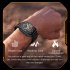 P73 Smart Watch 1 83 Inch Screen Fitness Smartwatch Heart Rate Blood Oxygen Monitor Camouflage Black Orange
