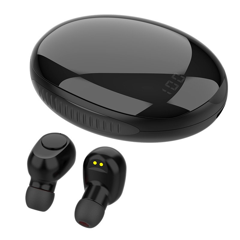 P81 Bluetooth 5.0 headset Stereo Wireless Earbuds HIFI Handsfree Gaming Headset black