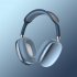 P9 Pro Max Tws Wireless Bluetooth Headphones With Mic Noise Canceling Stereo Hi fi Gaming Headset blue