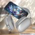 P9 Pro Max Tws Wireless Bluetooth Headphones With Mic Noise Canceling Stereo Hi fi Gaming Headset blue
