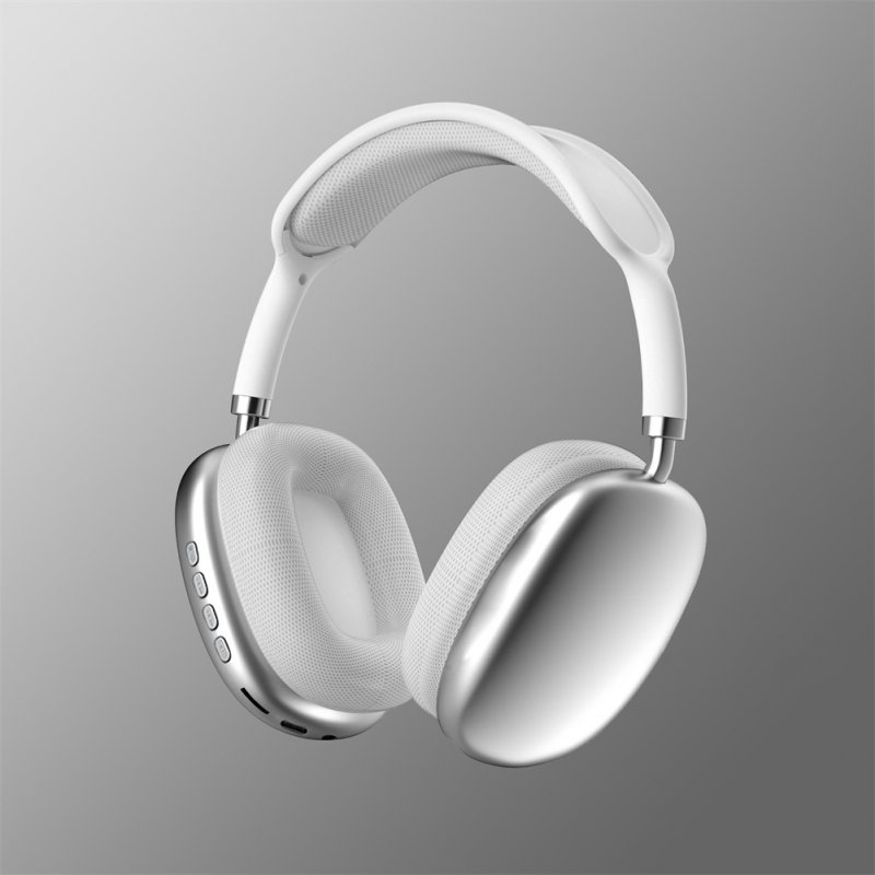 P9 Pro Max Tws Wireless Bluetooth Headphones With Mic Noise Canceling Stereo Hi-fi Gaming Headset White