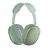 P9 Tws Wireless Bluetooth 5 3 Headset with Microphone Stereo Hi fi Noise Canceling Gaming Headphones Green