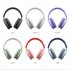 P9 Wireless Headset On Ear Stereo Earphones Noise Cancelling Ear Buds With Mic For Cell Phone Computer Laptop Sports black