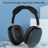 P9 Wireless Headset On Ear Stereo Earphones Noise Cancelling Ear Buds With Mic For Cell Phone Computer Laptop Sports White