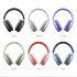 P9 Wireless Headset On Ear Stereo Earphones Noise Cancelling Ear Buds With Mic For Cell Phone Computer Laptop Sports White