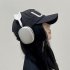P9 Wireless Headset On Ear Stereo Earphones Noise Cancelling Ear Buds With Mic For Cell Phone Computer Laptop Sports White
