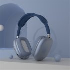 P9 Wireless Headset On-Ear Stereo Earphones Noise Cancelling Ear Buds With Mic For Cell Phone Computer Laptop Sports blue