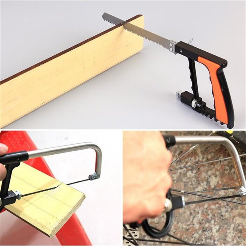 Multi-functional Hand Saw Stainless Steel Woodworking Mini Saw for Wood Plastic Pvc Pr