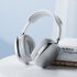 P9promax Bluetooth Headphones Over Ear Wireless Headphones With Microphone Lightweight Headset black