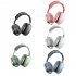 P9promax Bluetooth Headphones Over Ear Wireless Headphones With Microphone Lightweight Headset black