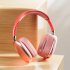 P9promax Bluetooth Headphones Over Ear Wireless Headphones With Microphone Lightweight Headset black
