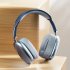P9promax Bluetooth Headphones Over Ear Wireless Headphones With Microphone Lightweight Headset black