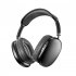 P9promax Bluetooth Headphones Over Ear Wireless Headphones With Microphone Lightweight Headset White