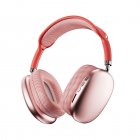 P9promax Bluetooth Headphones Over Ear Wireless Headphones With Microphone Lightweight Headset red