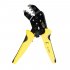 PARON Yellow Black Alloy Steel Multi function JX 1601 2546 Ratchet PV Connector Terminal Crimping Clamp JX 1601  2546