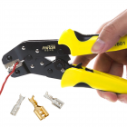 PARON Yellow Black Alloy Steel Multi function JX 1601 2546 Ratchet PV Connector Terminal Crimping Clamp JX 1601  2546