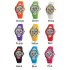 PASNEW High Quality Water proof 100m Dual Time Unisex Child Outdoor Sport Watch Blue