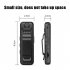 PB10 1080P Mini Body Camera With Back Clip Infrared Night Vision Camera For Outdoor Sports Office Security black