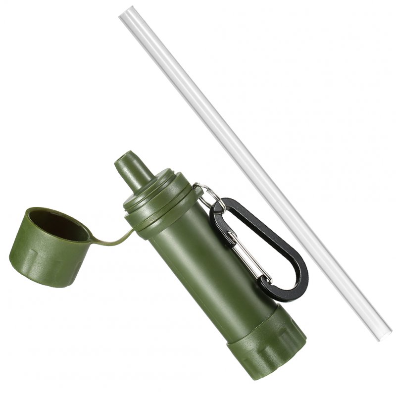 Outdoor Water Filter Straw Emergency Survival Equipment Field Portable Life Water Filtration System Purifier 