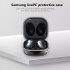 PC Earphone Case For Samsung Galaxy Buds Live Transparent Cover Headset Protective Cover Transparent red