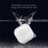 PC Earphone Case For Samsung Galaxy Buds Live Transparent Cover Headset Protective Cover Transparent orange
