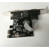 PCI E to 2 DB9 RS232 Serial Ports   1 DB25 Parallel LPT Port Adapter Card for Desktops  PCI E