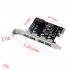 PCI E to USB3 0 Expansion Card Four port Desktop USB3 0 Expansion Card 4 port NEC Internet Cafe USB3 0 Card 4 port 3 0