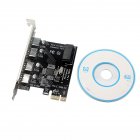 PCI-E to USB3.0 Expansion Card Four-port Desktop USB3.0 Expansion Card 4-port NEC Internet Cafe USB3.0 Card 4-port 3.0