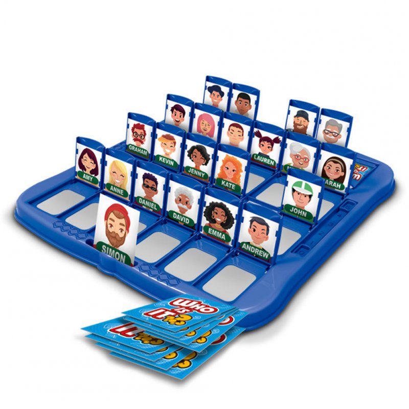 Children Board Game Guessing Who I Am Family Kids Puzzle Memory Training Entertainment Parent-child Interaction Toys 