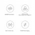 PD240W Fast Charging Cable Type c with Chip C Male To C Male Double headed Data Cable for Charging Data Transmission 1m