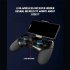PG 9156 Handheld Game Console Wireless Ergonomic Gamepad  With Phone Clip Holder Compatible For IOS Android Phones black