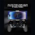 PG 9156 Handheld Game Console Wireless Ergonomic Gamepad  With Phone Clip Holder Compatible For IOS Android Phones black